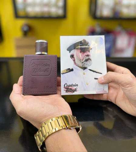 عطر ادکلن اورجینال کاپتان بلک کاپیتان بلک حجم۱۰۰میل اصل