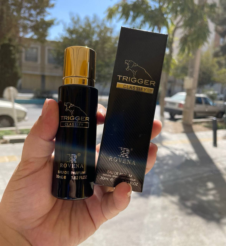 عطرادکلن 30 میل مردانه روونا مدل تایگر رایحه جگوار کلاسیک بلک