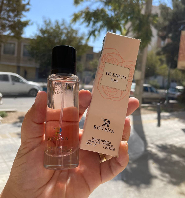 عطرادکلن 30 میل ررونا مدل ولنسیو رز رایحه والنتینو والنتینا سه گل