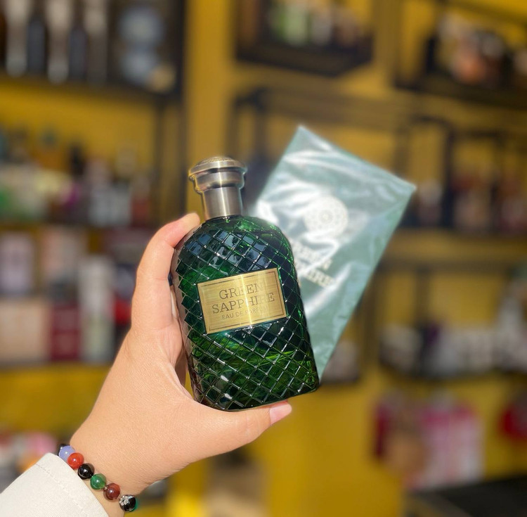 ادکلن عطر مردانه فراگرنس ورد مدل گرین سفیر سیز