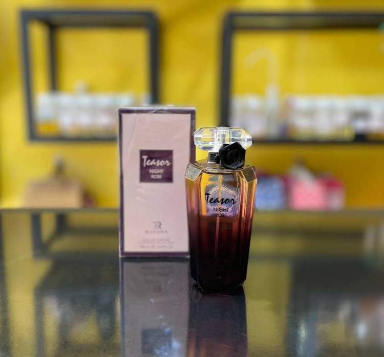 عطرادکلن زنانه روونا مدل ترزور نایت رز رایحه لانکوم مید نایت رز