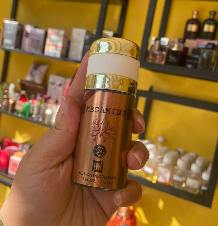 مام رول غلطکی ضدتعرق مام رولی جانوین رایحه مگاماره MEGAMINE JHN | خوشبوکننده و ضدتعریق فروشگاه پرفیوم رایحه