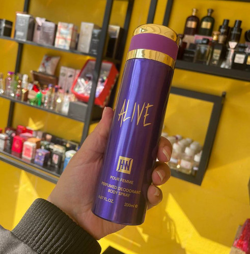 اسپری بدن خوشبو کننده بدن زنانه تیری ماگلر الین جانوین الایو (ALIVE) حجم 200 میل فروشگاه پرفیوم رابحه