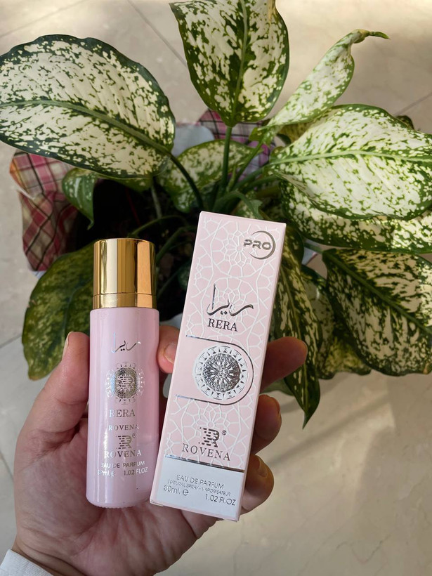 عطر ادکلن 30 میل زنانه روونا مدل ریرا رایحه یارا صورتی فروشگاه پرفیوم رایحه