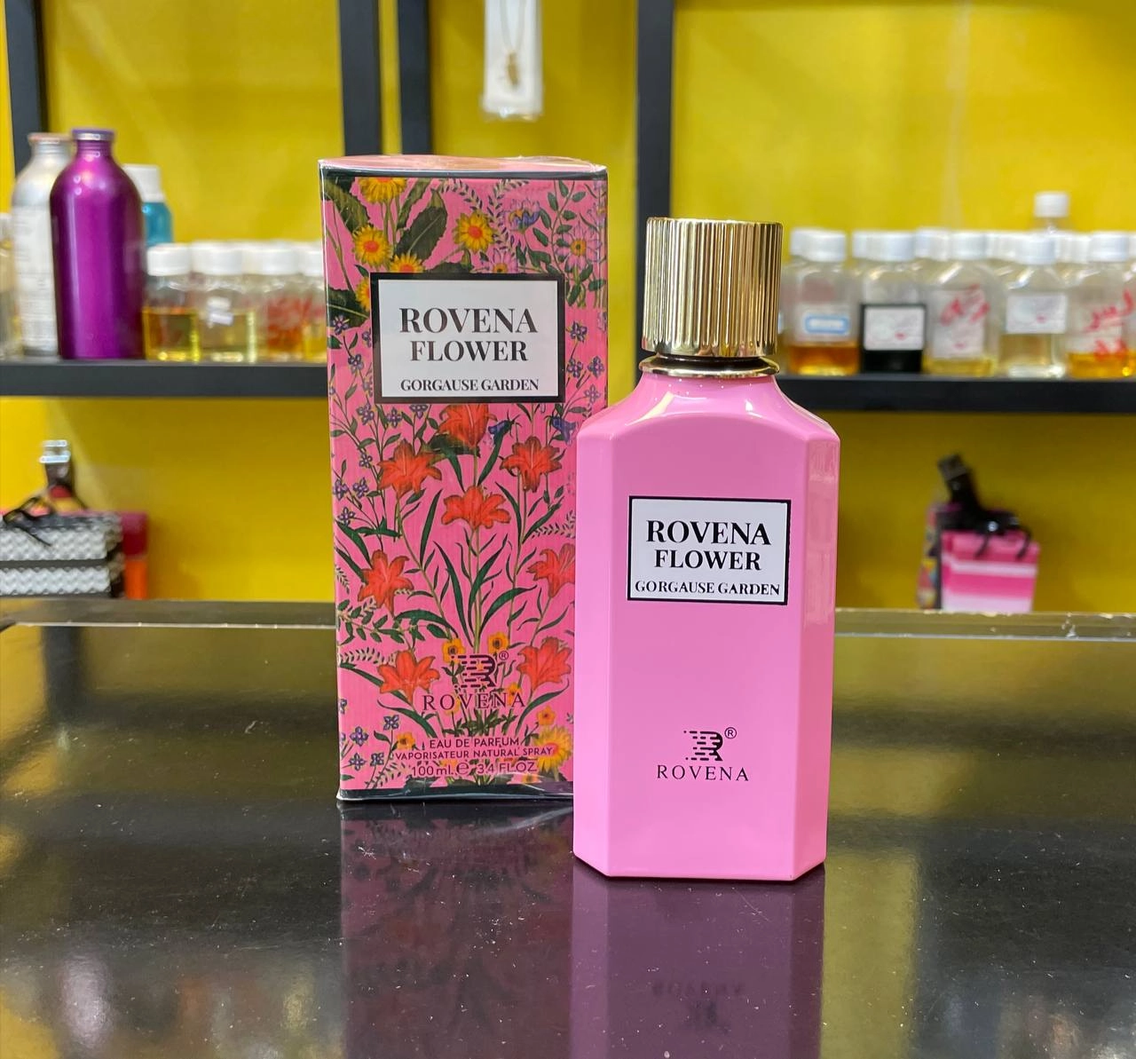 عطر ادکلن گوچی  گورجس گاردنیا فروشگاه پرفیومرایحه| Gucci Flora Gorgeous Gardenia EDP عطری است خنک و گلی فروشگاه پرفیوم رایحه