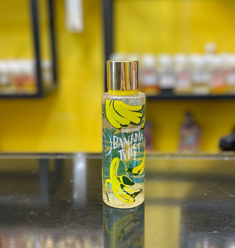 عطرادکلن اسپلش ویکتوریا سکرت رایحه Banana twist سایز 250 میل فروشگاه پرفیوم رایحه