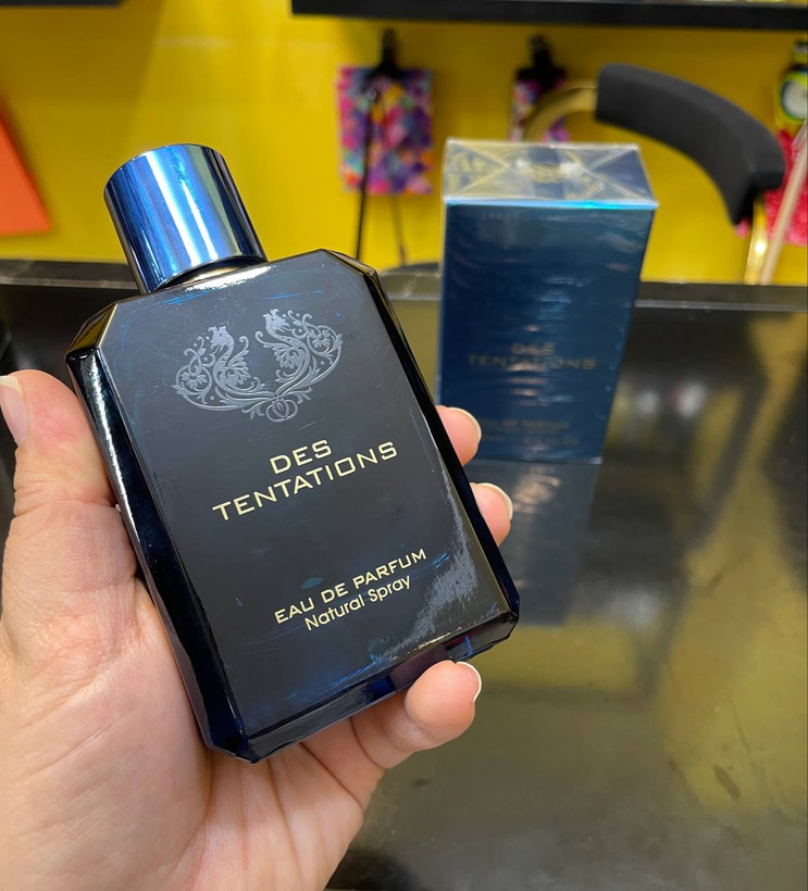 عطرادکلن فراگرنس ورد مدل دس تنتیشن رایحه ورساچه اروس فروشگاه پرفیوم رایحه