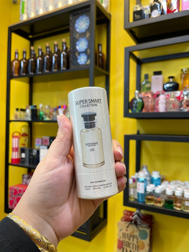 عطر ادکلن مینیاتوری 25 میل سوپر اسمارت کالکشن کد 076 رایحه لویی ویتون ال ایممنسیت حجم۲۵میل فروشگاه پرفیوم رایحه