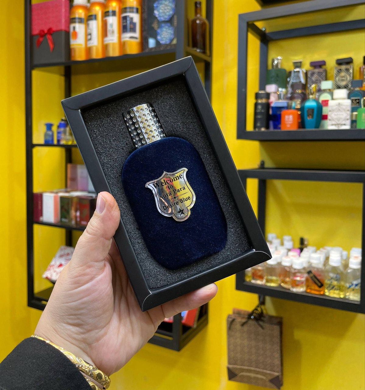 ادکلن ۵۰میل هاردباکس تحت لیسانس فرانسه برند ولکام رایحه مشابه دانهیل دیزایر بلو فروشگاه پرفیوم رایحه