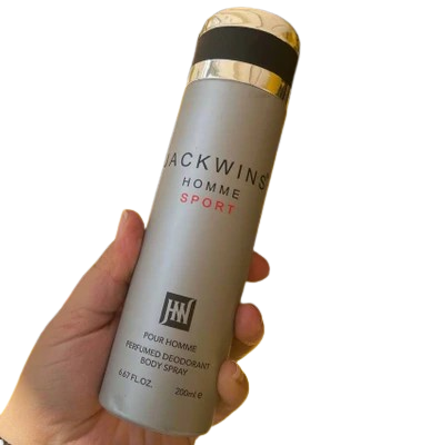 اسپری بدن خوشبوکننده بدن شنل آلور هوم اسپرت جانوین جکوینز Johnwin Allure Homme sport حجم۲۰۰میل فروشگاه پرفیوم رایحه